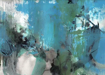 Vibrant Aqua Flow