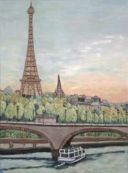 Eiffel Tower View, 2017