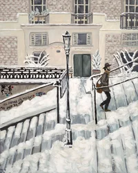 Montmartre Snow, 2017