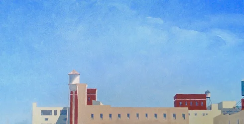 Brooklyn View Across Washington Street