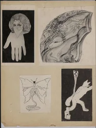 Prints of Nadjas Léona Delcourt Drawings