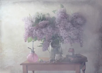 Dreamy Lilac Still Life