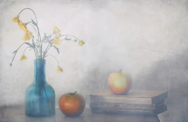 Serene Flowers Apples Books