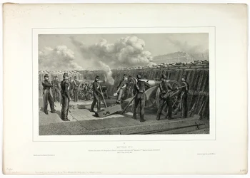 Battery no.9, from Souvenirs d’Italie: Expédition de Rome