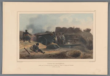 Artillery in Action, 1832 (Dessins faits d