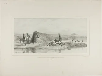 Guard Post for the Hungarian Military Colonies, Left Bank of the Danube, July 7, 1837