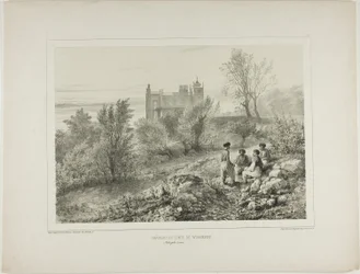 The Château of Count Woronzoff, Aloupka, Crimea, August 12, 1837