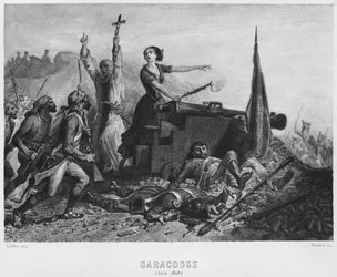 The Siege of Zaragoza in June 1808