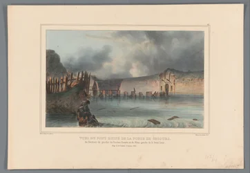 Destroyed Bridge, 1832