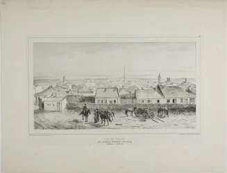 View of Yassy Taken from the Balcony of the St. Petersburg Hotel, Moldavia, July 19, 1837