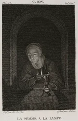 The Woman with the Lamp, after Gerrit Dou - 1802-1815
