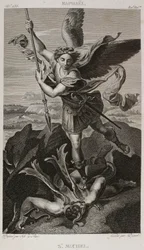 Saint Michael, after Raphael - 1802-1815