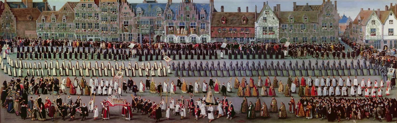 The Ommegang in Brussels on 31 May 1615: Procession of Notre-Dame du Sablon