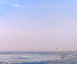 Taj Mahal from Agra Fort