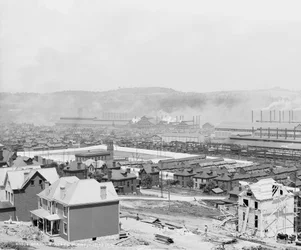 Carnegie Steel Plant, Homestead, Pennsylvania, c.1905