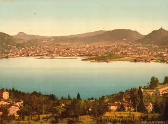 General View, Como, Lake Como, Italy, c.1900