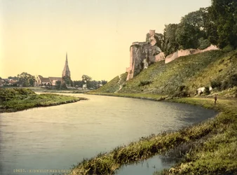 Kidwelly, Carmarthen, Wales, c.1890-1900