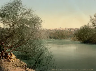Place of the Baptism, River Jordan, Holy Land, c.1890-1900