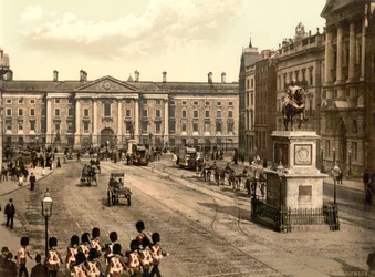College Green, Dublin, c.1890-1900