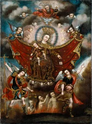 The Virgin of Carmel Saving Souls in Purgatory