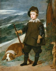 Prince Balthasar Charles as a Hunter