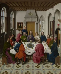 The Gathering of Manna and Passover, The Last Supper, The Meeting of Abraham and Melchizedek and Elijah Awakened by the Angel