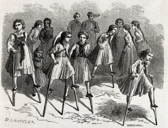 The game of the echasse at Ulm