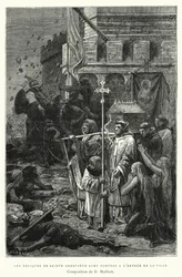 The Relics of Saint Genevieve are Carried to the Entrance of the City