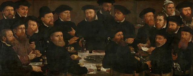 Banquet of Eighteen Guardsmen of Squad L, Amsterdam 1566, known as 