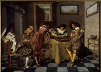 The Part of Tric Trac (Old Game of Backgammon)