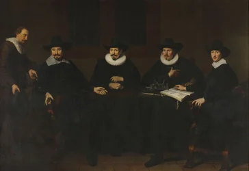 The Captains of the Saainering in Amsterdam