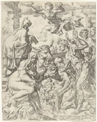 Adoration of the Shepherds Fall and Redemption of Mankind through the Life and Passion of Christ (series title)