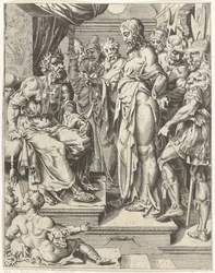 Christ before Herod (series title: The Fall and Redemption of Mankind through the Life and Passion of Christ)