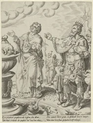 King Jeroboam and the Man of God at the Altar (Story of the Disobedient Man of God)