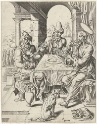 Supper at Emmaus (series title: The Fall and Redemption of Humanity through the Life and Passion of Christ)