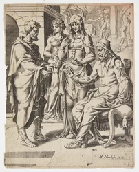 Eliezer Telling Laban His Errand