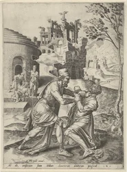 Fight Between the Unforgiving Servant and a Debtor