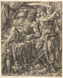 Judith Slaying Holofernes, from The Story of Judith and Holofernes