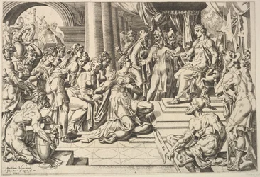 Solomon and the Queen of Sheba, 1549