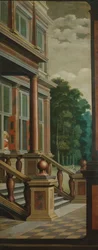 A Seven-Part Decorative Sequence: The Outdoor Staircase