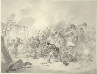 Battle at a Village