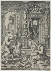 St. Luke Painting the Virgin