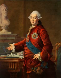 Portrait of Alexandr Mikhailovich Golitsyn