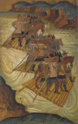 Crossing the River