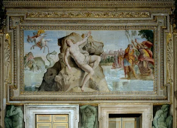 Andromeda Offered to the Sea Monster is Freed by Perseus