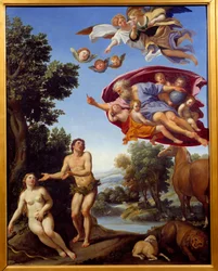 God Rebukes Adam and Eve
