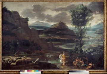 Herminie Among the Shepherds (Illustration of 