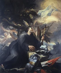 William Of Aquitaine In Penance