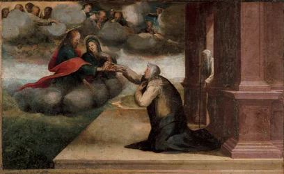 Altarpiece of the Stigmas of St. Catherine (detail)