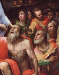 Descent of Christ into limbo (detail)
